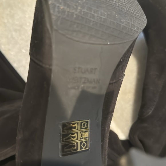 Stuart Weitzman Highland Suede Over the Knee Boots - Picture 5 of 5